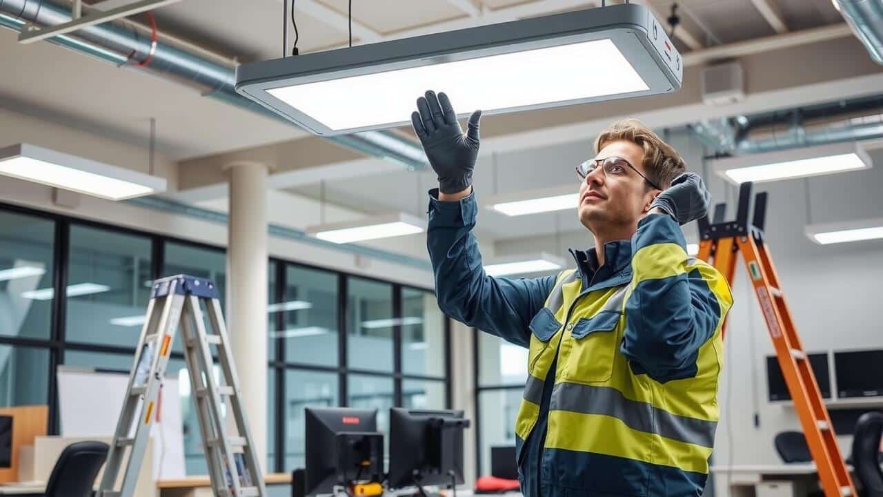 UV Light Installation