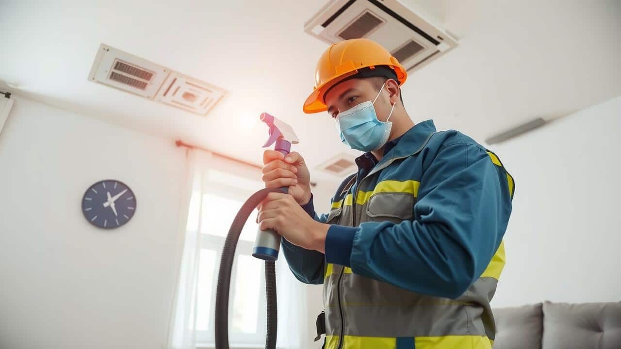 What is the difference between air duct cleaning and air duct sanitizing?